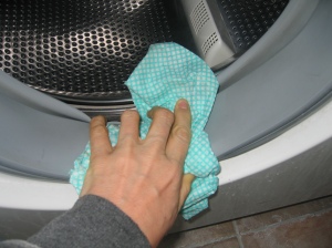 Drying my washing machine